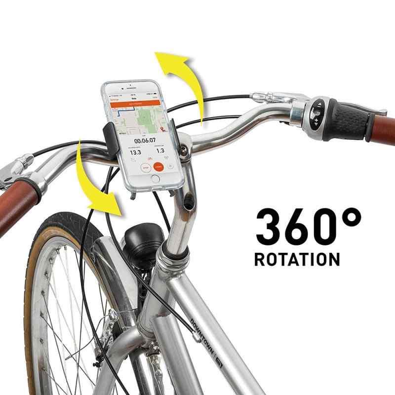 ナイトアイズ(NITEIZE) スクイーズ スマートフォンバーマウント 自転車 スマホホルダー 360度回転 落下防止 ロードバイク 携帯ホルダー ciel-sora-10166684 ciel-sora サンプル画像3