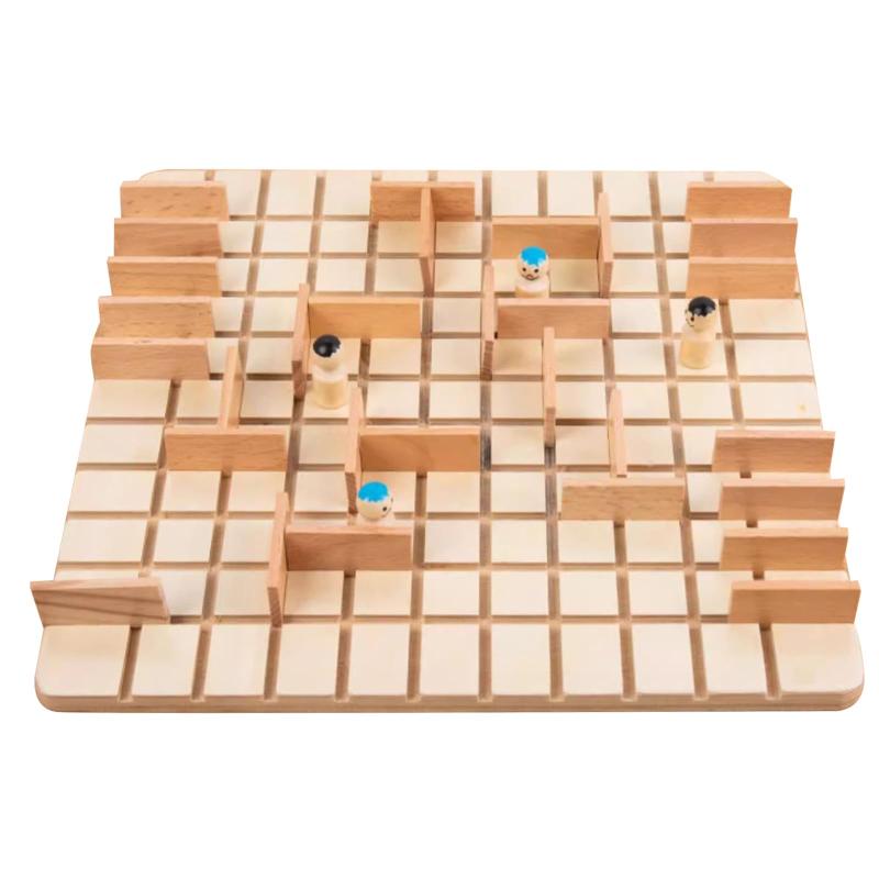 PAVIKE友達ゲーム コリドールミニ 家族ゲーム 家族向けの教育玩具、論理的思考力の向上、親子の娯楽、親子、友達と一緒に遊ぶのに適し(3)