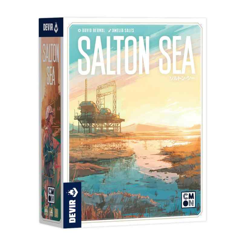 シーモンジャパン (CmonJapan) ボードゲーム ソルトン・シー邦題：ソルトン・シー原題：Salton Sea対象年齢:14歳以上プレイ時間:120分プレイ人数:1～4人 ソロプレイ不可