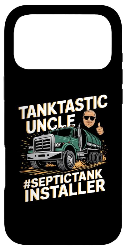 Tanktastic Uncle 浄化槽インストーラー スマホケース iPhone 17 Pro Max 用