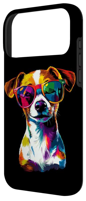 サングラスをかけたジャック・ラッセル・テリア ジャック・ラッセル愛好家 スマホケース iPhone 17 Pro Max 用 ciel-sora-10003663 ciel-sora サンプル画像2