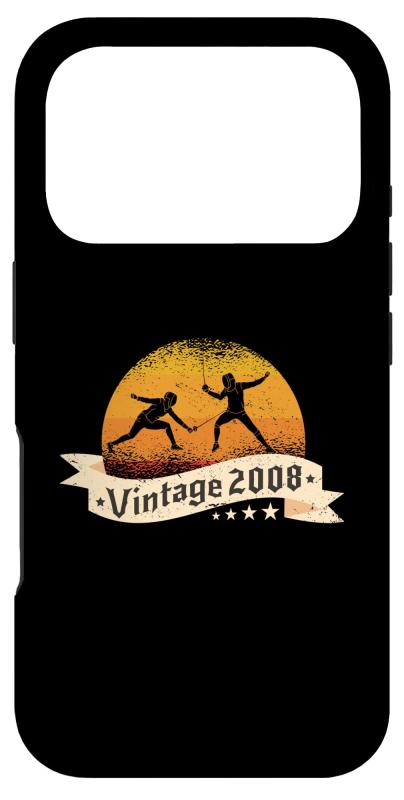 Rakuten - 2008 年生まれのフェンシング選手 誕生日, フェンシング-スポーツフェンシング スマホケース iPhone 17 Pro 用