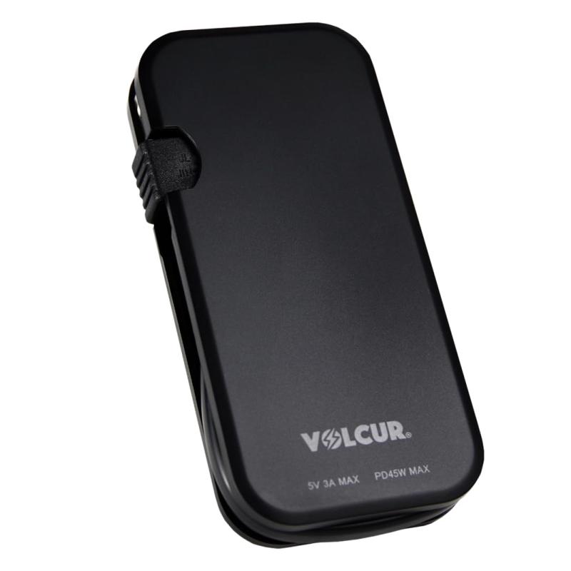 VOLCUR �������� ��®���Ŵ� ��Х��륿�å� USB PD45W �б� GaN�ⲽ���ꥦ����� ���� ����ѥ��� ���� USB Type-C��1�ݡ��� &...