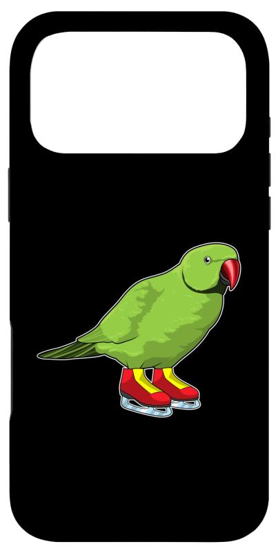 オウム アイススケート アイススケート靴 ウィンタースポーツ スマホケース iPhone 17 Pro Max 用