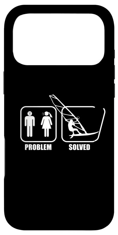 Windsurfing セイルサーフボード ウインドサーフィン問題 ウィンドサーフ スマホケース iPhone 17 Pro ..