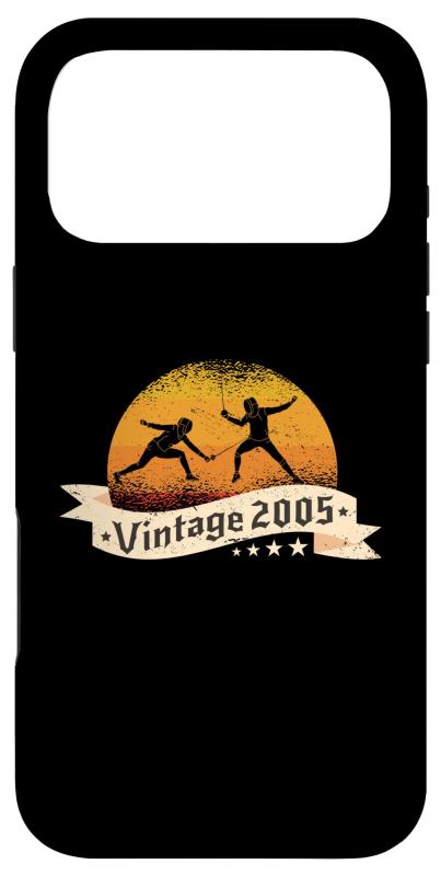Rakuten - 2005 年生まれのフェンシング選手 誕生日, フェンシング-スポーツフェンシング スマホケース iPhone 17 Pro Max 用