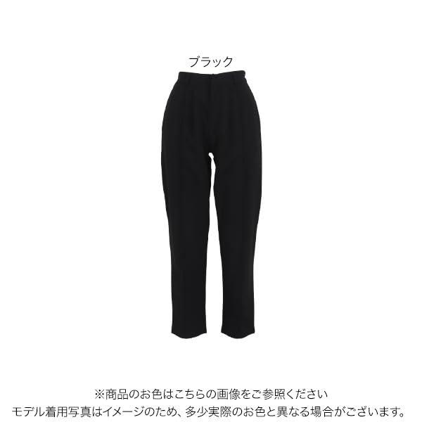 [神戸レタス] [ セレモニー ] ストレッチ × ノーアイロン 細見え テーパードパンツ...