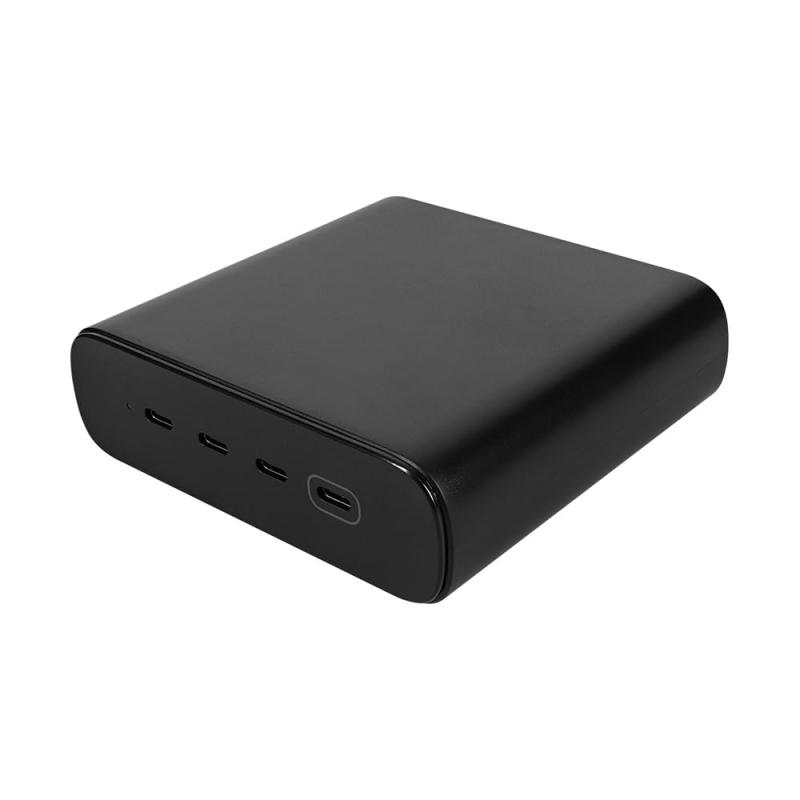 オウルテック AC充電器 PD100W USB Type-C 4ポート 合計最大245W PSE認証品 同時充電 高出力 保護機能搭載 ブラック OEC-ACPD245C4G-BK