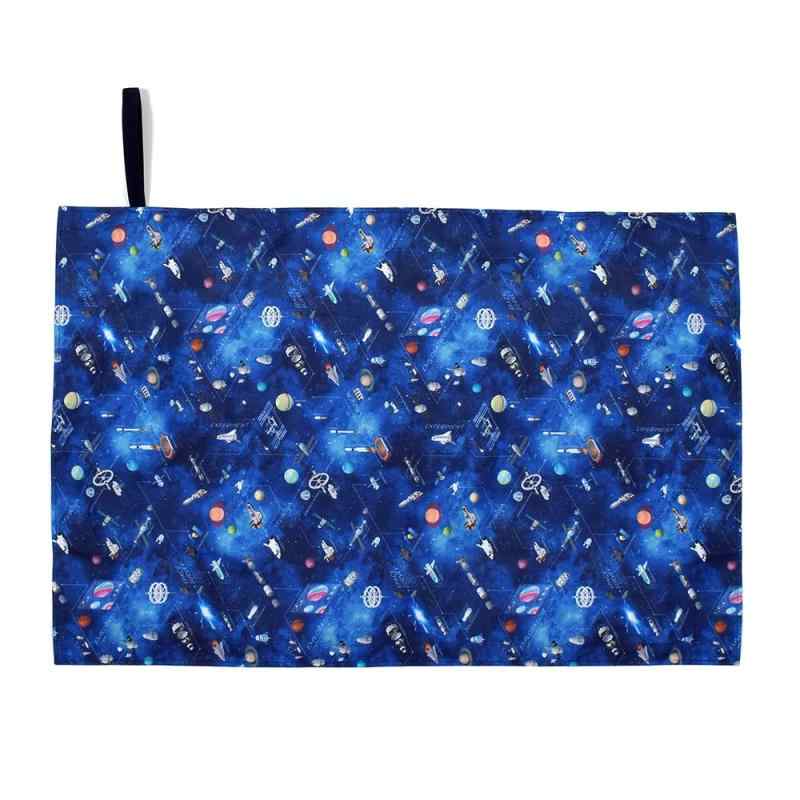 Rakuten - COLORFUL CANDY STYLE レジャーシート 撥水・軽量タイプ 未来の惑星探査と宇宙船 はっ水 軽量 汚れにくい シワ防止 こども 1人用 コンパクト 遠足 運動会 男の子 NM401000-NVL2512 ポケットティッシ