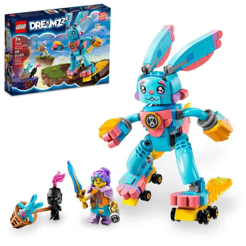 レゴ(LEGO) DREAMZZZZ イジーとブンチュウ ザ・バニーの組み立ておもちゃセット 2通りの組み立て方 グリムスポーンとイジーミニフィギ..