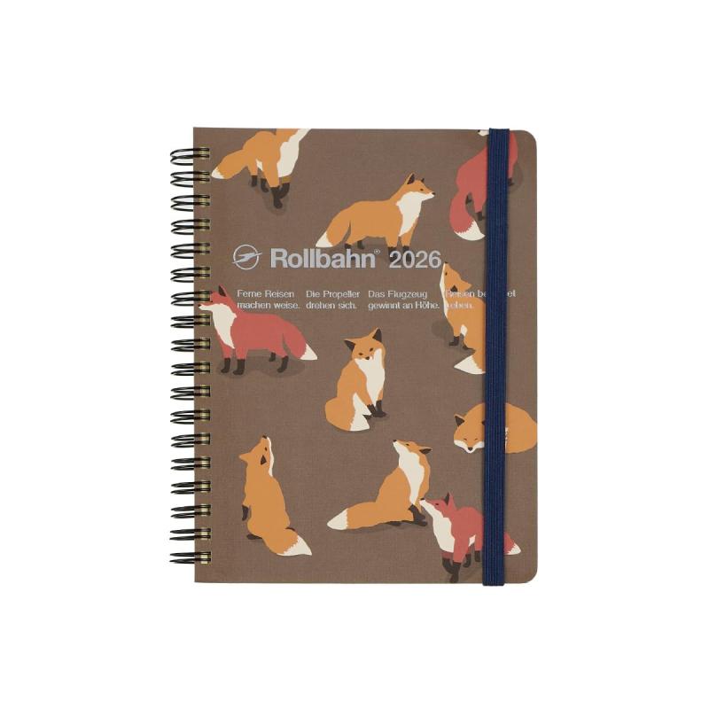 【デルフォニックス手帳 2026年版／2025年10月始まり】ロルバーンダイアリー アニマル L スケジュール..