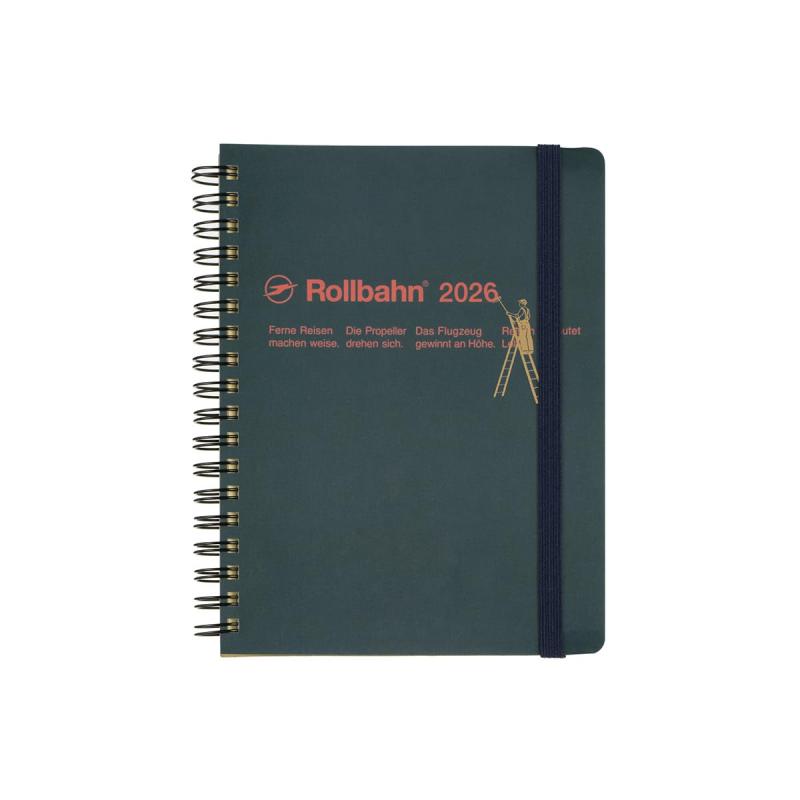 【デルフォニックス手帳 2026年版／2025年10月始まり】ロルバーンダイアリー グラフィティ L スケジュール帳 マンスリー