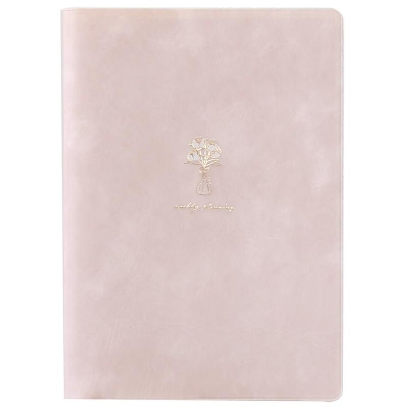 ラボクリップ 手帳 2026年 10月始まり B6 ウィークリー ブロック ラナンキュラス