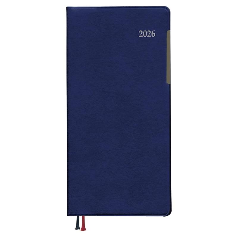 ダイゴー 手帳 2026年 スケジュール帳 アポイント 2025年 9月始 1W+横罫 スリムタイプ