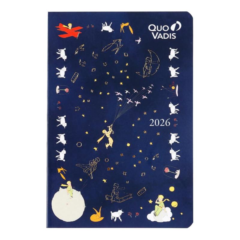クオバディス 【2026年版】 手帳 ダイアリー『星の王子さま』(2025年12月始まり) QUOVADIS
