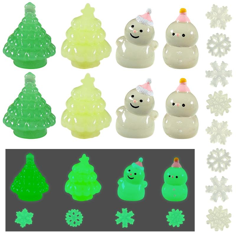 Rakuten - Charming Club ハロウィン夜光小物 ミニチュア 置物 おばけ 装飾 発光 幽霊 雰囲気アップ オーナメント 撮影小道具