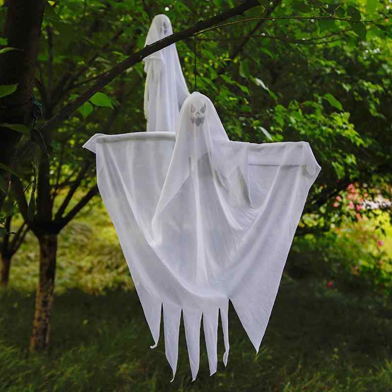 乐天商城 - おばけ ハロウィン 飾り 怖い 幽霊 吊り下げ 装飾 ゴースト オーナメント お化け屋敷 店舗 屋外 庭 玄関 壁掛け 雰囲気 小道具 パーティー デコレーション