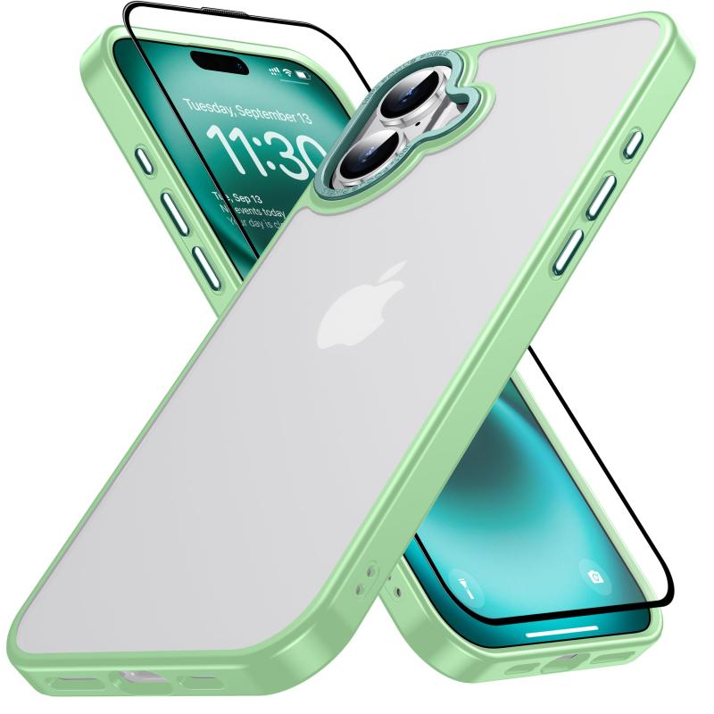 iPhone 半透明 ケース 耐衝撃 米軍MIL規格 耐久性 黄ばみ防止 ワイヤレス充電対応