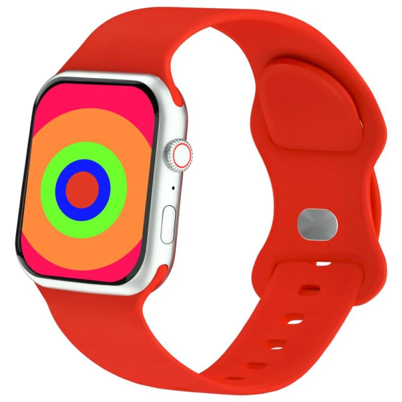 GOLDWANGWANG Apple Watch 互換バンド シリコン スポーツバンド Ultra 2 49mm / Series 10 46mm / 9・8・7 45mm・41mm / SE・6・5・4 44mm・40mm / 3・2・1 42mm・3