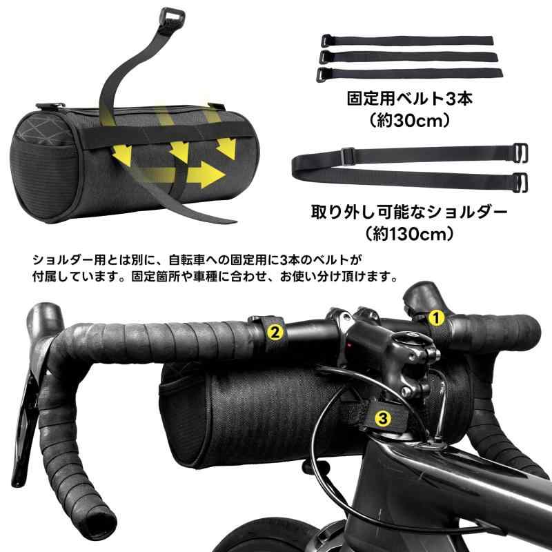 ROCKBROS(���å��֥���)��ž�� �ե���ȥХå� �ϥ�ɥ�С��Хå� 2L������ 4WAY ���� ���� �����ɥХ��� �Хå� ��ʪ���� ��Ǽ ���������դ� �٥륯������ ����դ���ñ �ޥ���ƥ�Х��� MT
