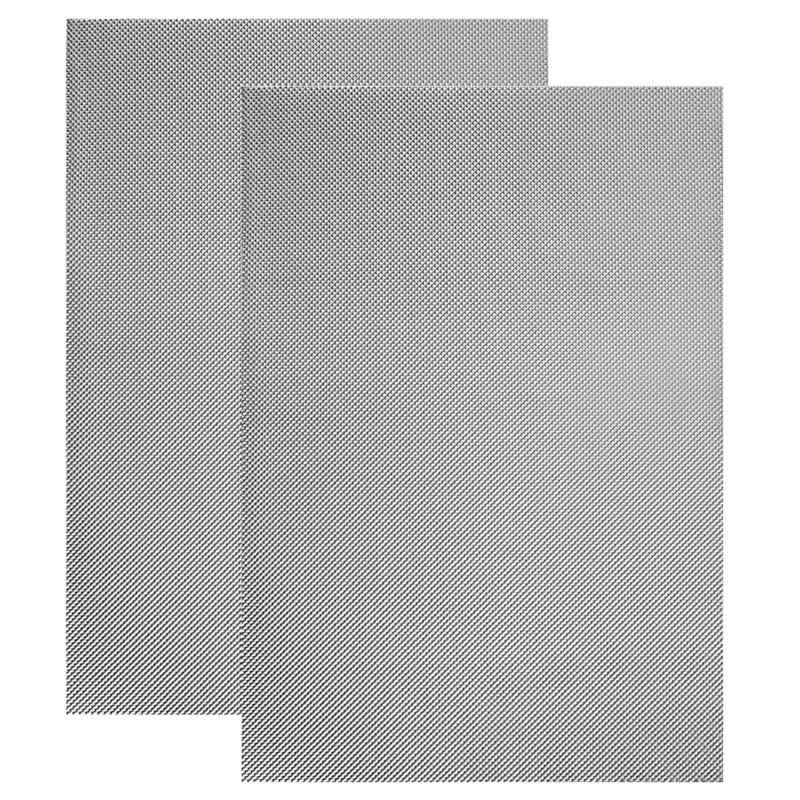 Rakuten - 5WYOUKE ステンレスメッシュ 産業用金網 ステンレス製 金属メッシュ 30x21cm 金網 20目 錆びない ネズミ対策 防虫対策 ネット 園芸 家庭用 建築用ネット DIY 防獣 A4 2枚セット