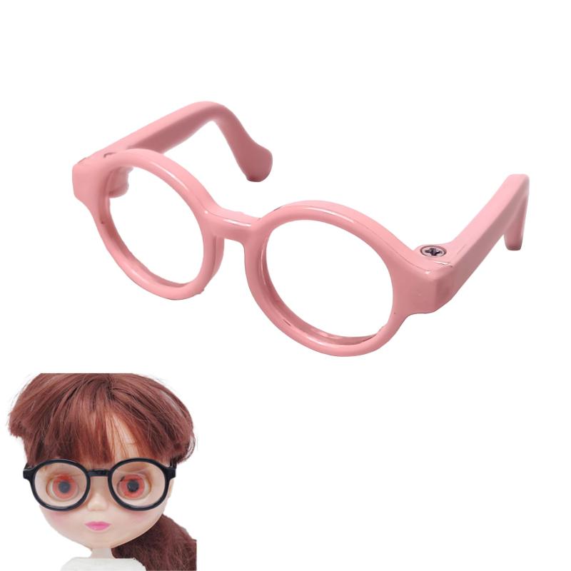 [DOYOUCOTO] 【4.5cm レンズあり】ぬいぐるみ用 メガネ ぬいちゃん 人形 ちびぬい 推し活 丸眼鏡 ミニ サングラス ドール パーツ 小さい ぬいぐるみ ペット用 フィギア ハンドメイド 素材 材料 マ
