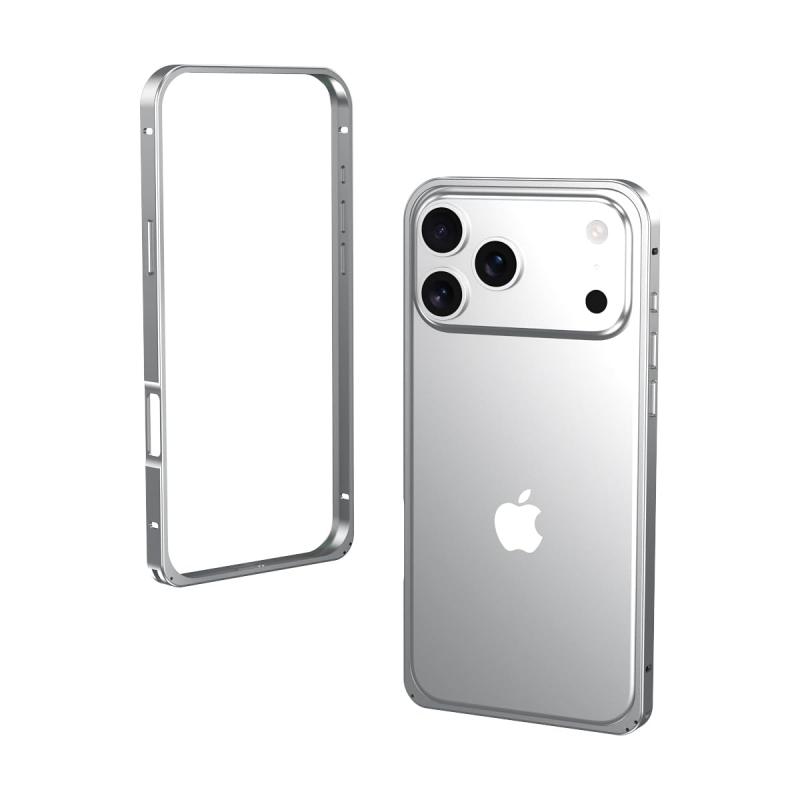 Rakuten - お洒落 iPhone 17 Pro max 用アルミバンパーケース 側面保護 アイフォン17Promax ケース メタル 金属フレーム 薄型 軽量 カバー かっこいい アルミサイドバンパー