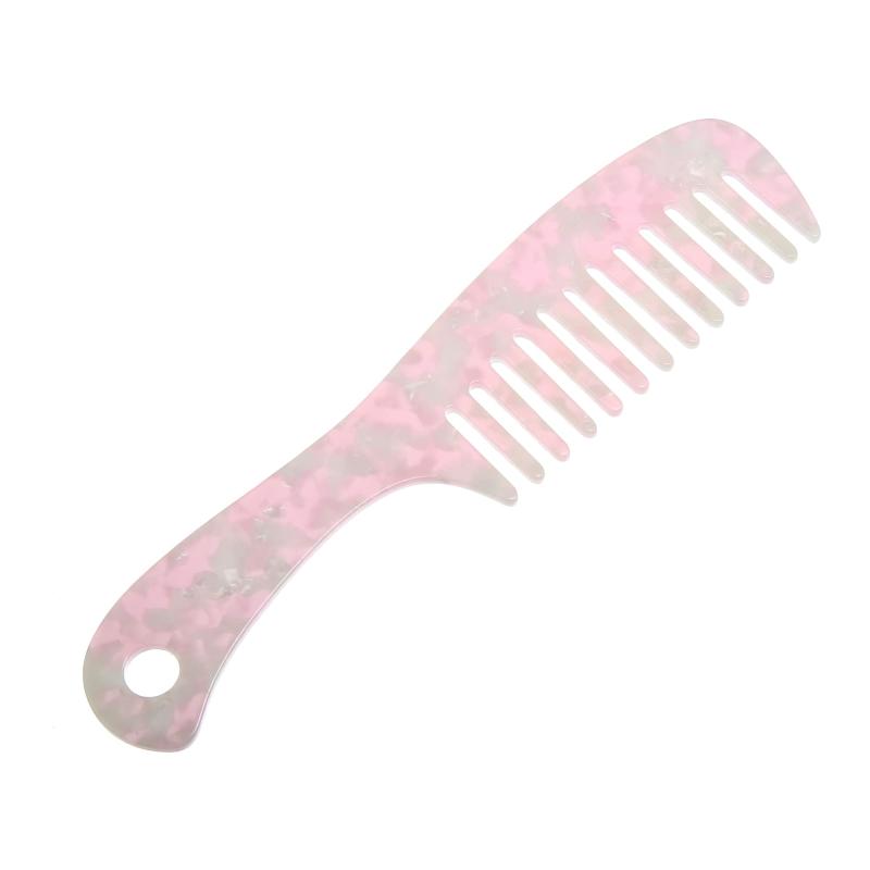 乐天商城 - VOCOSTE ヘアコームワイドトゥース 帯電防止 巻き毛 ヘアケア もつれをほぐすコーム 簡単もつれ ウェットとドライ 1個