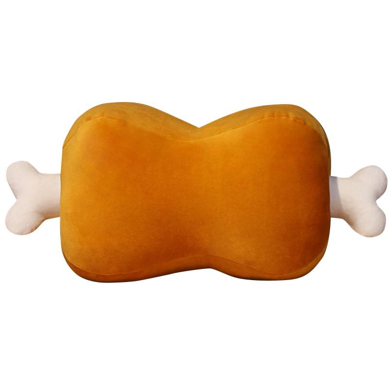 (RONGUI) 骨付き肉 ぬいぐるみ 肉 クッション 42cm マンガ肉 骨 面白グッズ 子供 雑貨 もちもち