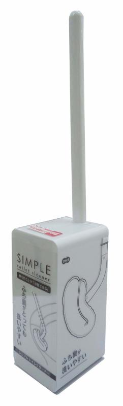 乐天商城 - オーエ シンプル トイレブラシケース付き ホワイト