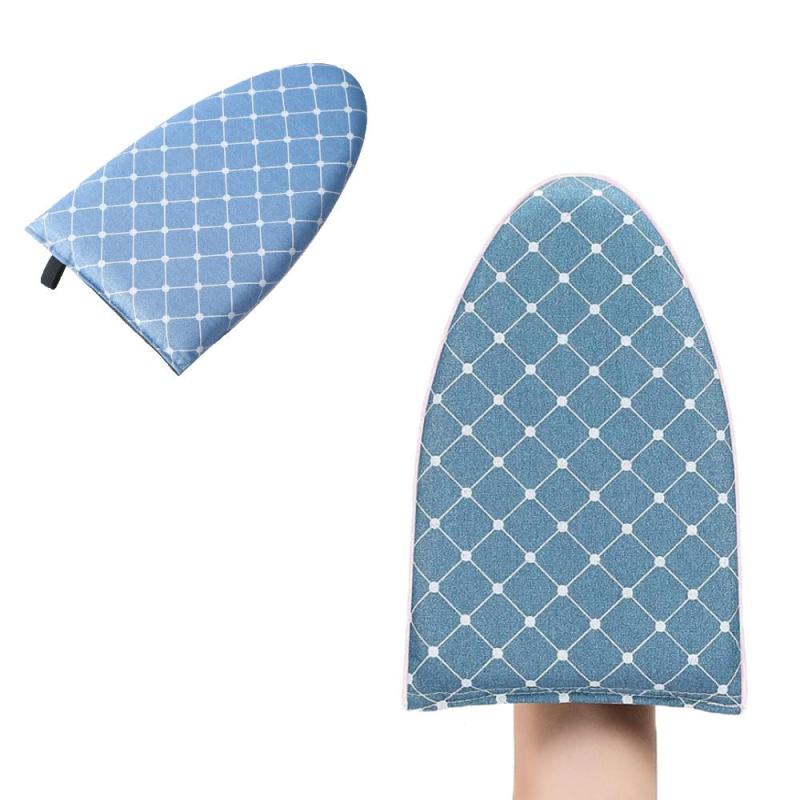 Rakuten - アイロンミトン 1Pcs 耐熱性 熱に強い 使いやすい ファッション コンパクト アイロン 当て布 アイロン手袋 厚くする スポンジ材質（Blue）