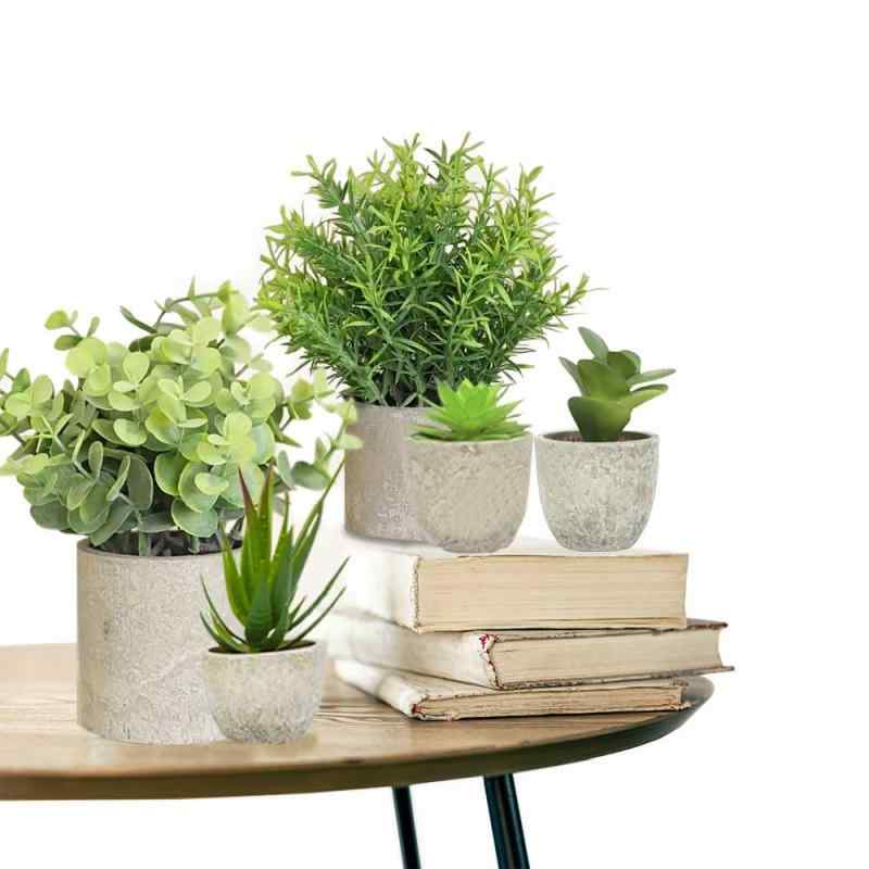 DOT フェイクグリーン 5点セット 人工観葉植物 観葉植物 フェイク 観葉植物 鉢植え 造花 インテリアグ..