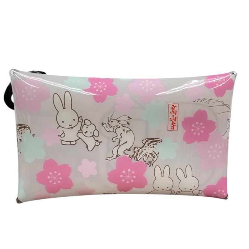 マリモクラフト miffy×鳥獣戯画 クリアマルチケースS A 約W110×H60×D20mm DBC-291 ciel-sora-10105949 ciel-sora パッケージ画像