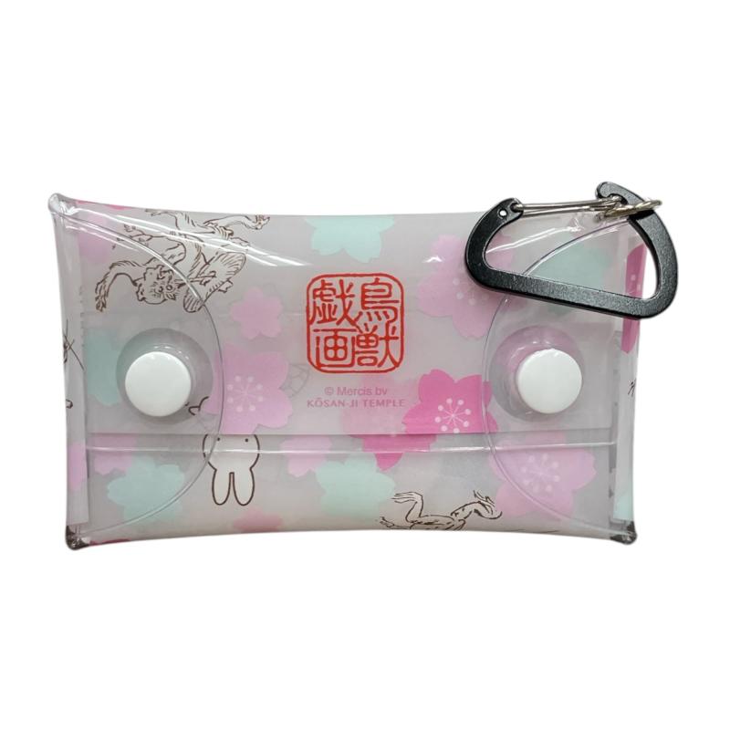マリモクラフト miffy×鳥獣戯画 クリアマルチケースS A 約W110×H60×D20mm DBC-291 ciel-sora-10105949 ciel-sora サンプル画像2
