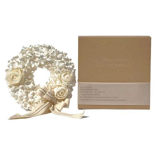 Sola Flower Elegant Wreath L ソラフラワーエレガントリース L Rose ローズ（Lサイズ）