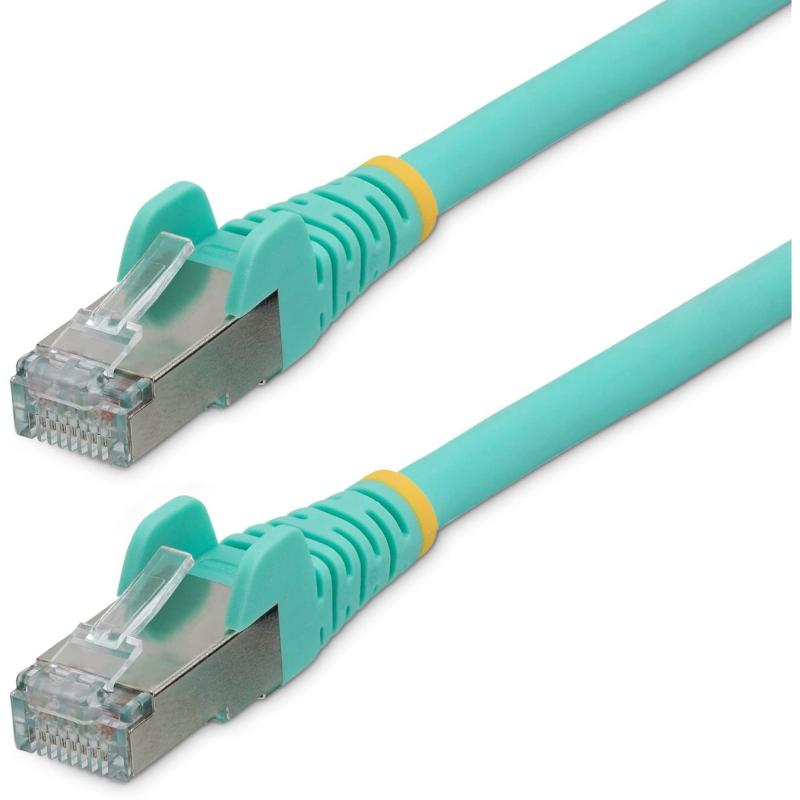 乐天商城 - StarTech.com カテゴリ6A LANケーブル／3m／アクア／10GbE 500MHz／100W／低煙ゼロハロゲン／RoHS NLAQ-10F-CAT6A-PATCH
