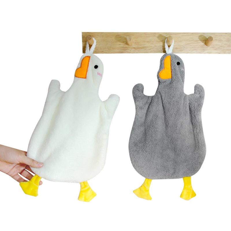 ビッググースハンギングハンドタオル吸水性ハンドタオルラグ家庭用キッチンバスルームトイレ小さなタオルハンドタオル2パック