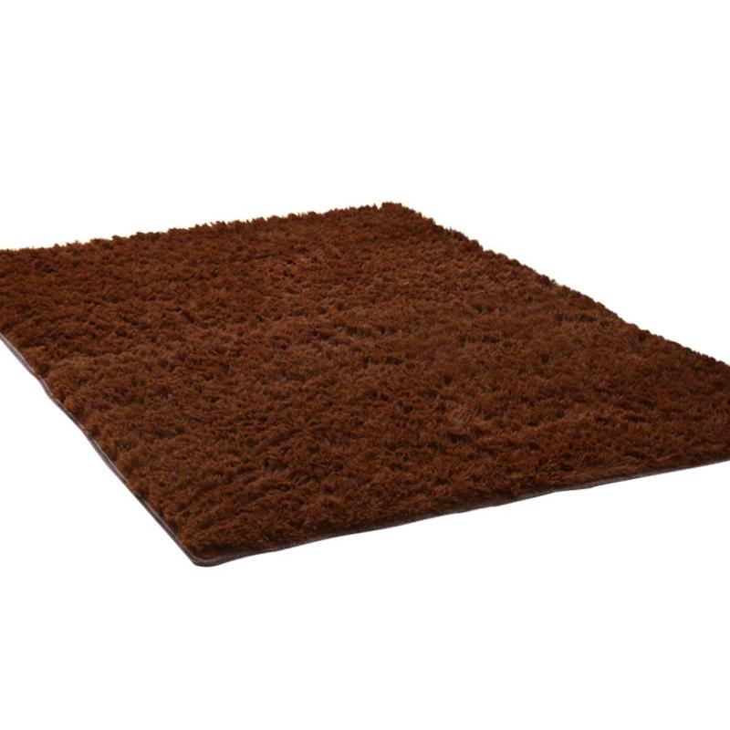 Kikon 洗える ラグマット カーペット オールシーズン シャギーラグ 絨毯 滑り止め付 冬用 夏用 床暖房..