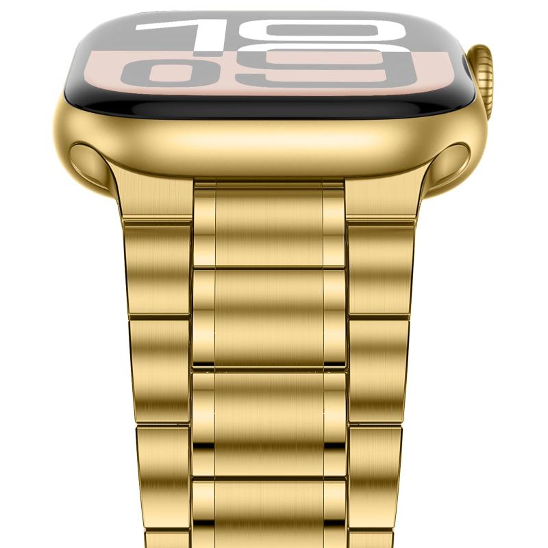 Rakuten - Anlinser 互換性ありアップルウォッチバンド 49mm 46mm 45mm 44mm 42mm 41mm 40mm 38mm, メンズとレディース5チェーンメタルApple WatchバンドiWatch Ultra 3/2/1シリーズ11 10 9