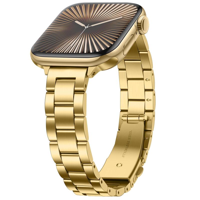 Rakuten - Anlinser 超薄型ストラップ～との互換性ありアップルウォッチ バンド 49mm 46mm 45mm 44mm 42mm 41mm 40mm 38mm, ファッショナブルでキュートなメタル女性 Apple Watch バンド iWatch Ultra