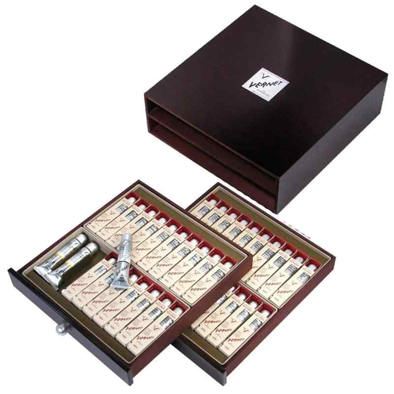 Rakuten - ホルベイン 高品位油絵具 ヴェルネ 20ml V199 40色 木箱全色セット 11199