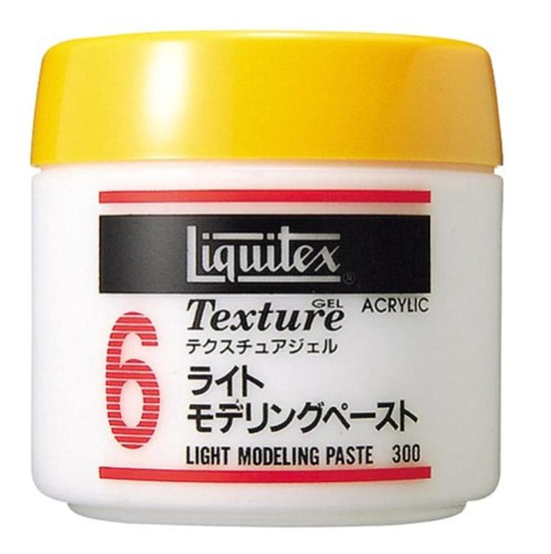 乐天商城 - リキテックス(Liquitex) アクリル絵具テクスチュアジェル ライト モデリング ペースト No.6 300ml