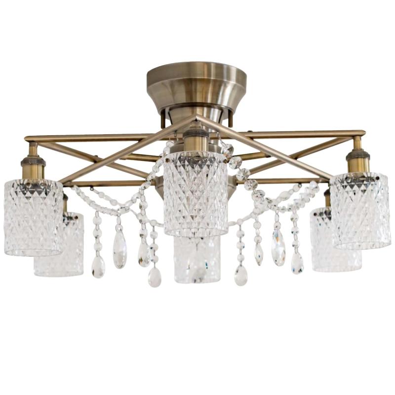 Ampoule シーリングライト シャンデリア 6灯 Loie ロイエ