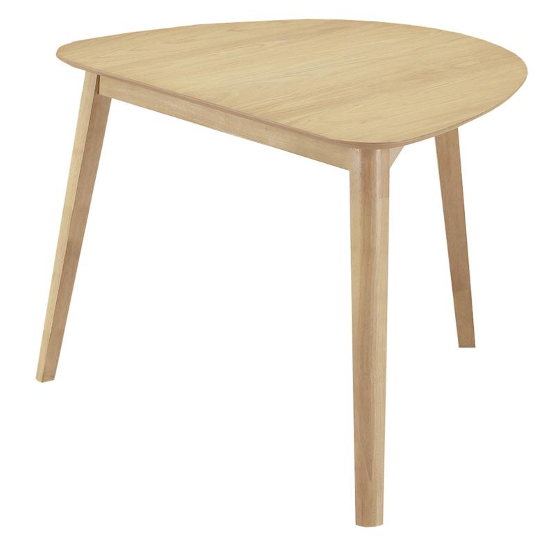 関家具(Sekikagu) ダイニングテーブル 幅90×奥行80×高さ72cm 変形テーブル