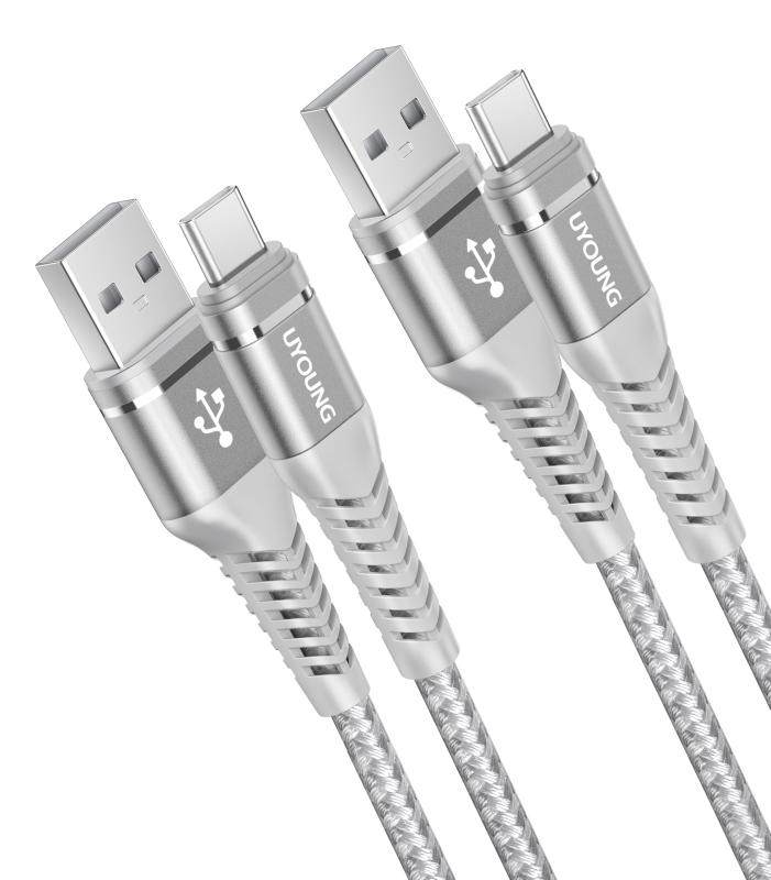 USB A to USB C 充電ケーブル