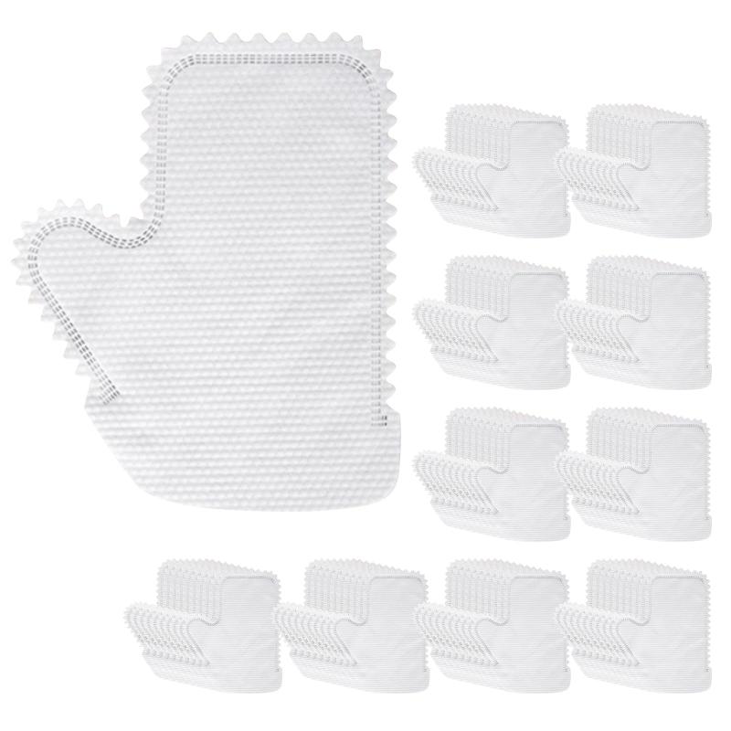 (RONGUI) 使い捨て お掃除手袋 不織布 掃除 シート どこでも 掃除グッズ ほこりとり お掃除シート ドライ