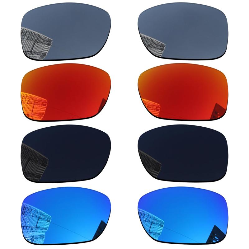 Rakuten - Acefrog 4は偏光交換レンズに対して、Oakley TwoFace OO9189サングラスに適用して、完璧に貼り合わせて、割れ防止、傷防止、価値のある包装