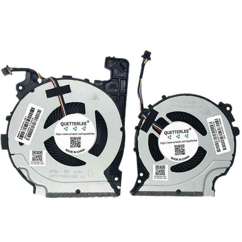 QUETTERLEE 交換用ノートパソコンCPU + GPU冷却ファン HP Pavilion 15-CX 15-CX0068tx 15-CX0058wm 15-CX0020nr 15-CX0030nr 15-CX0045..