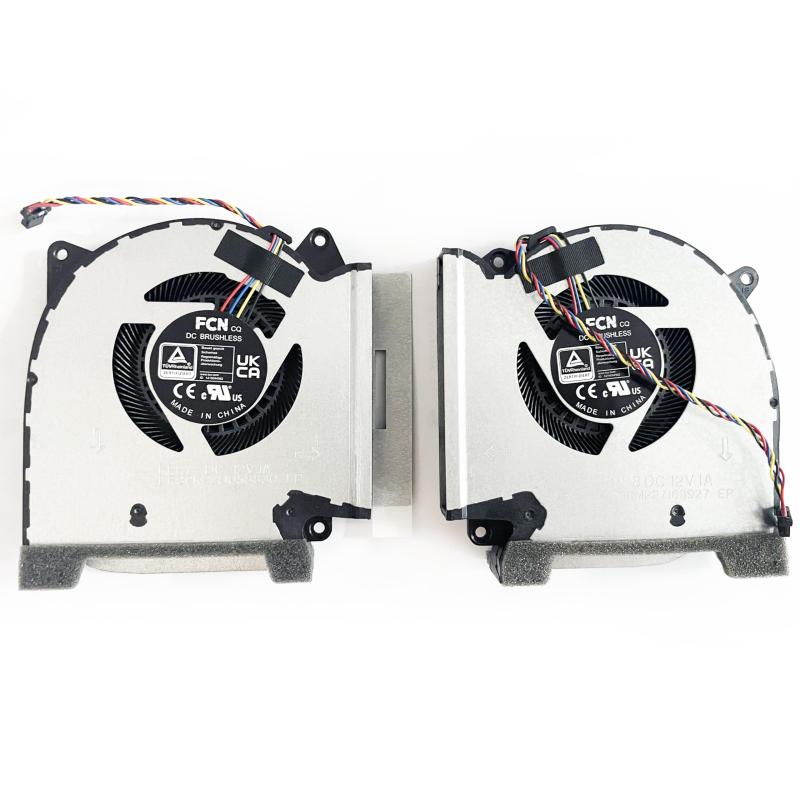 Rakuten - MOQIAN CPU+GPU 冷却ファン交換用 ASUS ROG Strix Scar 2022 G533ZM G533ZS G533ZW G533ZX G533ZM-ES93 G733ZM G733ZW G733ZS G733ZX G733ZX-DS9