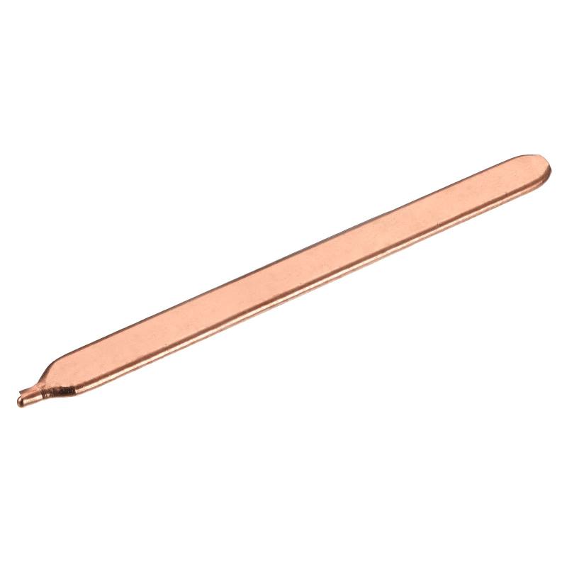 Other - PATIKIL フラット銅パイプヒートシンク 80 mm x 11 mm x 3 mm 内部の熱流体付き